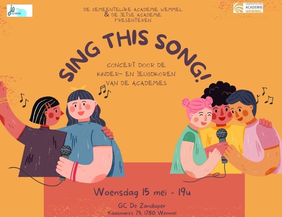 Sing This Song - koorconcert ism de Jetse Academie